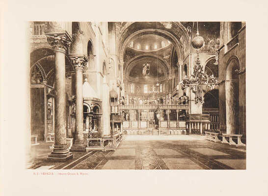 [Воспоминания о Венеции. Фотоальбом]. Ricordo di Venezia. Б. м., [нач. ХХ в.].